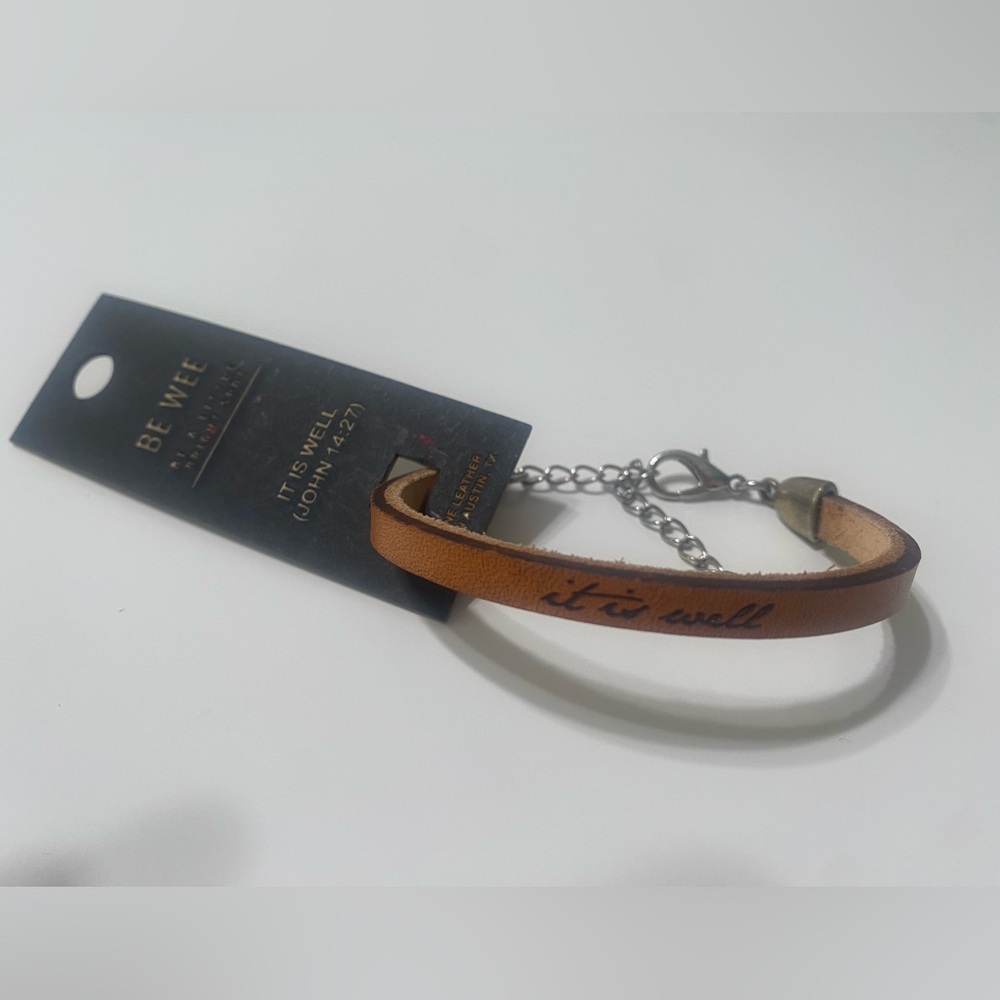 Be Wee Tan Leather Bracelet